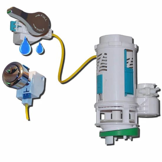 B4210 Push Lever Toilet Valve Kit Bottom Inflow 1Y CE MOQ100 Usage Toilet Trademark OEM Origin Xiamen Model NO. B4210 Certification CE - Image 1