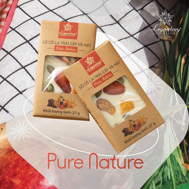 Wholesale Low Price White Chocolate with Dried Fruits and Nuts Inside Chocolate Minibar 27g for Exporting Made in Viet Nam - Image 4