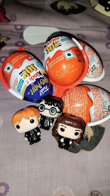 Original Kinder Joy Harry Potter Chocolate Snack With Surprise Collectible Figure Excellent Wholesale Value - Image 1