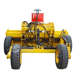 Precision Laser Guided Tractor Pulled Land Grader for Agricultural Field Leveling and Soil Preparation - Image 6