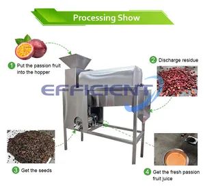Industrial Fruit Juice Production Line Passion Fruit Juice Processing ...