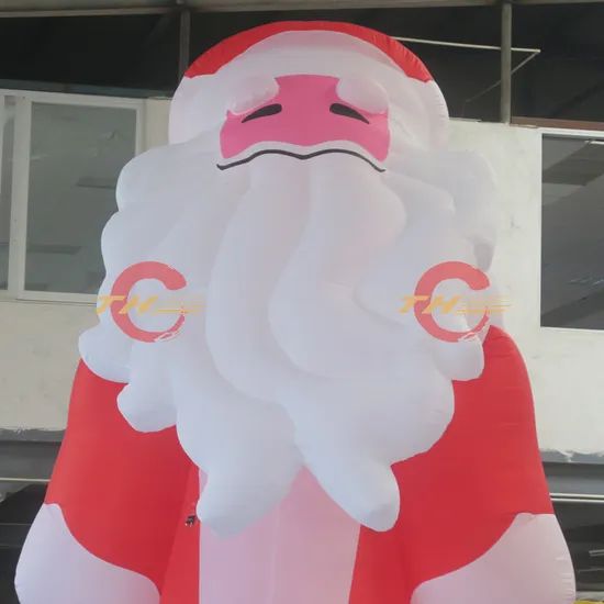 Outdoor Inflatable Advertising Santa Cartoon Color Red Trademark TH Warranty 1 Years Application Outdoor Material - Image 6