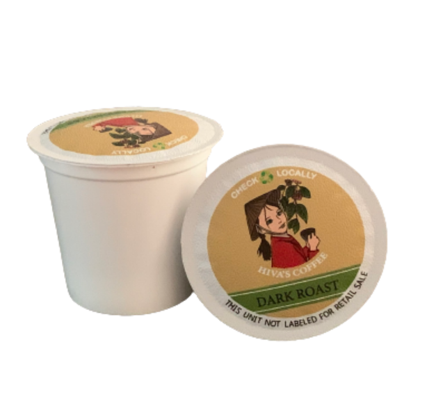 Low price when buying in bulk Capsule Coffee Kcup Arabica Vietnam Dark roast Hiva's coffee 0.42oz pure coffee - Image 3
