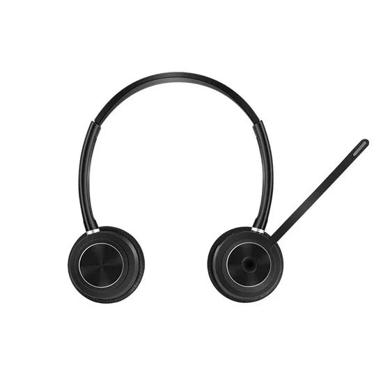Noise-Cancelling Contact Center Bluetooth Wireless Headset with Multifunctional Buttons - Image 2