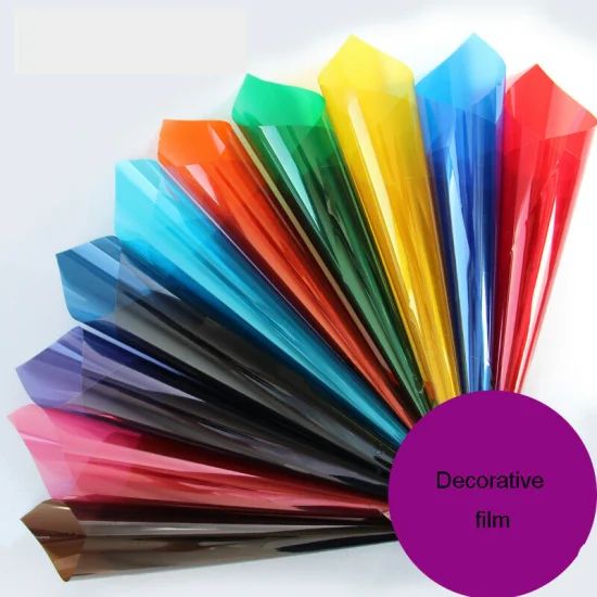 Two Way Vision Building Window Glass Decorative Colored Vinyl Films with Good Quality - Image 1
