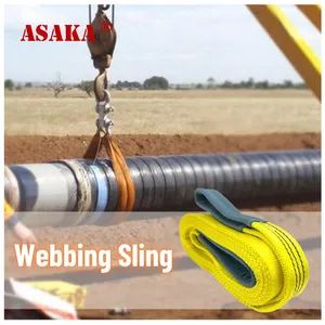 Factory Price Lifting Belt Polyester Hoyer Making Machine 10ton Webbing Sling - Image 6