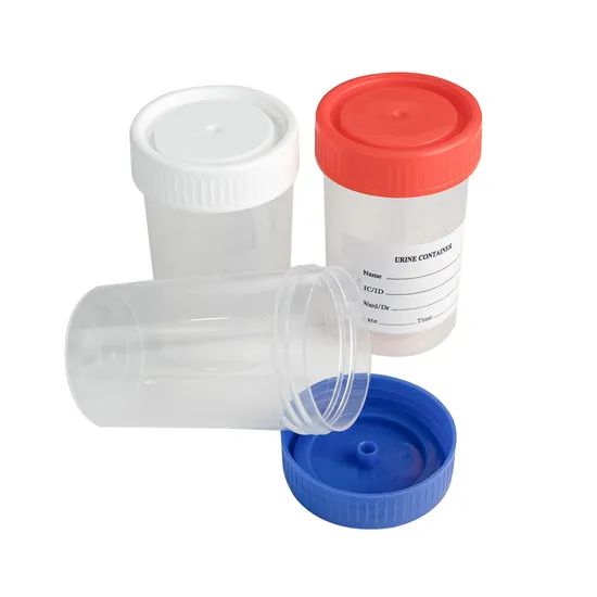 Sterile Disposable 60ml Plastic Urine Specimen Container Group All ...