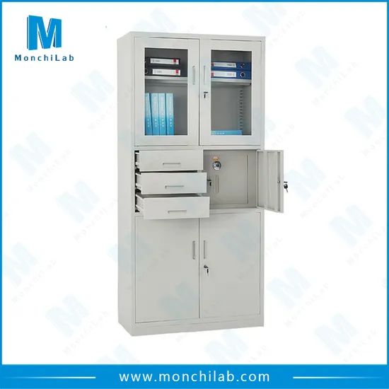 Lab File Cabinet with Drawers MOQ 2 Condition New Wood Style No Model NO. HCFC Color Grey, Blue Trademark MonchiLab Coating Epoxy Coating - Image 1