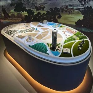 3D Customized Mining Design Sand Table Model for Display and Planning - Image 1