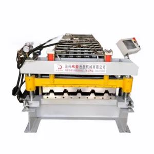 Ibr Trapezoid 840 Roofing Sheets Metal Panel Roll Forming Machine - Image 1
