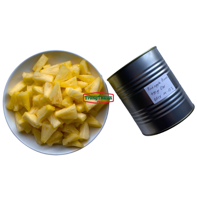 Canned Pineapple Slices Rings Pieces Chunks Tidbits Crushed in Juice or Syrup Trung Thanh Agricultural Products Processing JSC - Image 3