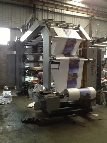 6 Colors High Speed Flexo Printing Machine Type Ink Jet Origin China Model NO. HYT Trademark sanbi HS Code 84431600 Structure - Image 6