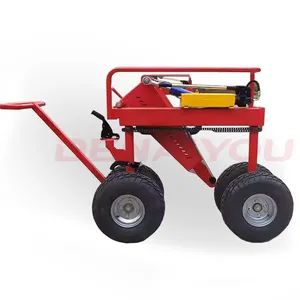 Synthetic Turf Carrier Lay Roll Transport Paving Install Machine for Artificial Grass - Image 5