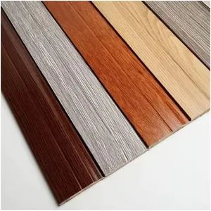 White Solid Wood Lacquer Primer Traditional Style Baseboard Molding - Image 6