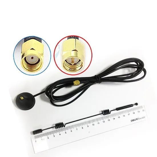 2.4G Magetic Mount WiFi Antennas VSWR <1.5 Material Cu Trademark Gerbole HS Code 8517707001 Origin Shenzhen, China Model NO. - Image 3