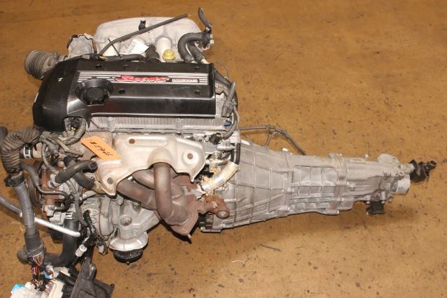JDM TOYOTA 3SGE BEAMS VVTI ENGINE ALTEZZA IS300 3S-GE 6SPEED MANUAL TRANSMISSION - Image 3