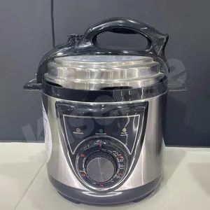 Electric Pressure Cooker with Two Inner Pots Included for Versatile Meal Preparation - Image 4