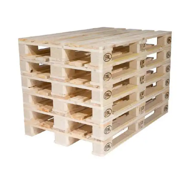High Quality Wood Pallet for Sale at Cheap Price New Pine 1200 X 800 Epal Wood Euro Standard Wood Pallet Available for Wholesale - Image 1