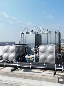 CTI Certified Closed Loop Combined Flow Cooling Tower for Urban HVAC ...