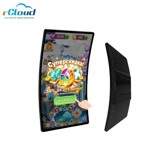 43inch C Type Curved Slot Machine Gaming Monitor with Touch - Image 3