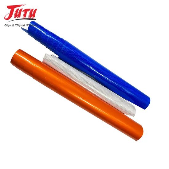 Jutu Emergency Tools Hot Popular Top Quality Various Color Acrylic Reflective Film with Good Reflective-Performance - Image 5