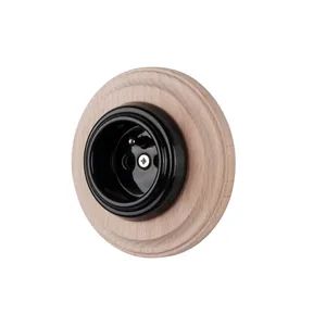 Ceramic European Flush Mounted French Wall Socket - Image 5