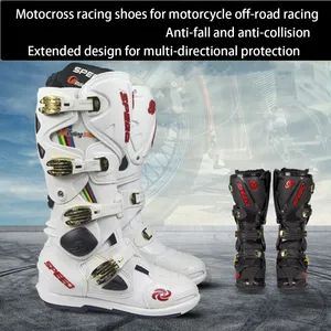 Motorcycle Waterproof Motorbike Shoes Armored Boot Protection - Image 1