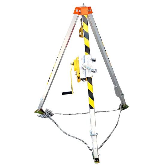 Fire Fighting Equipment Safety Rescue Tripod Aluminum Tripod with Winch Rescue Tripod Price - Image 3