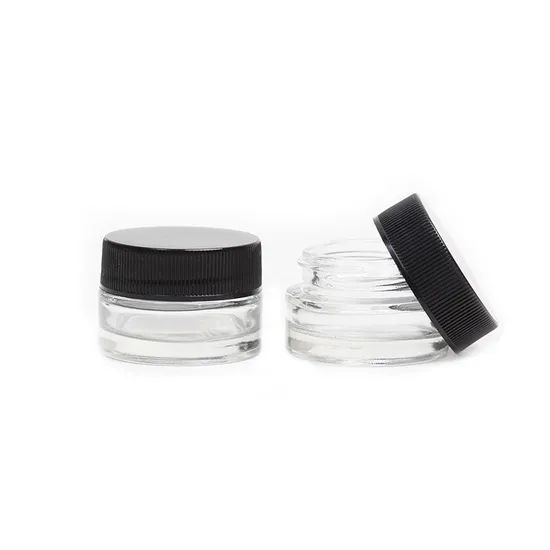 Custom Clear Glass Cosmetic Jars Capacity 7ml Origin China Trademark OEM Application Home Type Glass Bottle HS Code 7010909000 - Image 2