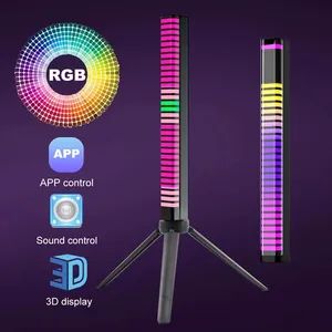 USB LED Night Light RGB Music Bar for Car Lamp PC Circuitry Design Pickup Rhythm Light - Image 4