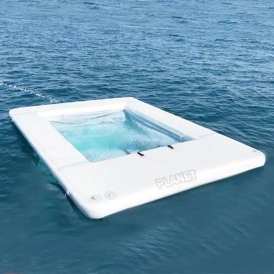 Drop Stitch Sea Swimming Pool Inflatable Jellyfish Sea Pool for Sale - Image 6