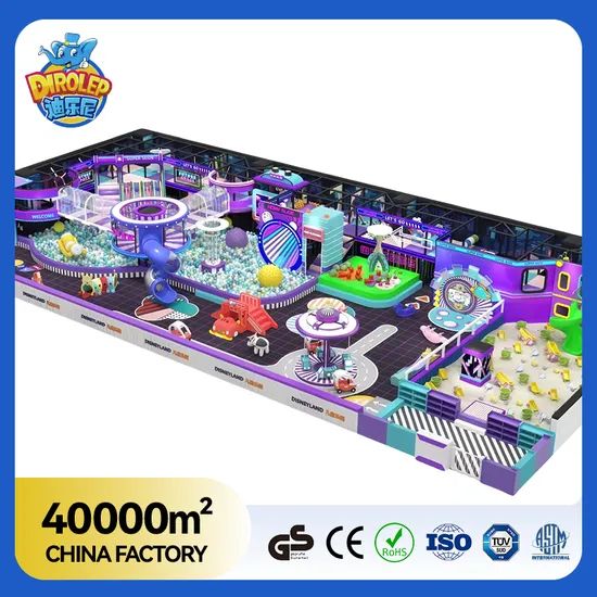 Wholesale Kids Amusement Park Equipment for Children Indoor Playground Soft Play Structures Climbing Wall and Balls Machine - Image 3