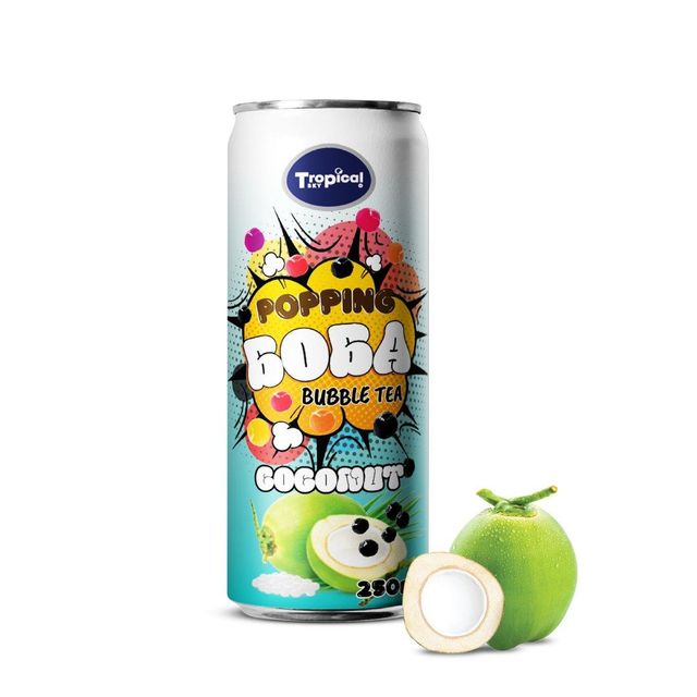 Popping Boba Mixed Sugarcane Juice Drink TROPICAL SKY/OEM manufacturer in Vietnam - Image 4