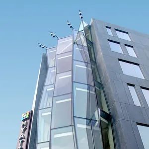 Heat Insulated Tempered Glass Curtain Wall Color Customized Thickness 1mm~3mm HS Code 7610900000 Usage Exterior Wall Trademark CAS Facade - Image 5