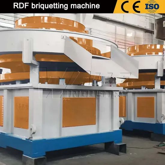 Fabric Stalk Waste Briquettes Press Machine Plastic Srf Pallets Briquettes Making Machine - Image 1