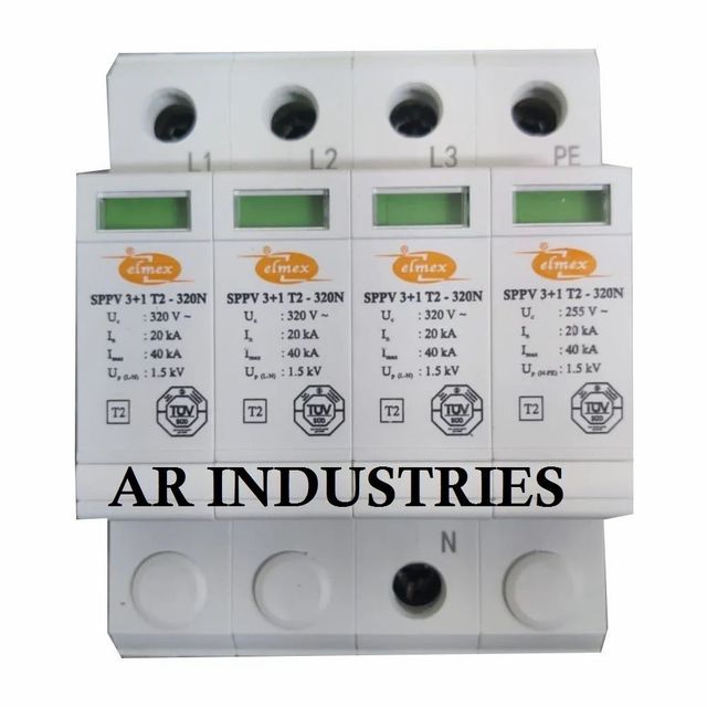 Power Surge Protector Protection Level 2 Front Panel LEDs 3 Voltage Rating 600v Protection mode(s) 4 Application Pv - Image 2