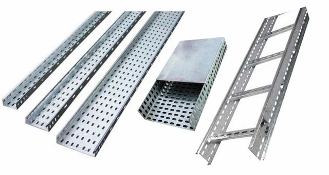 Gi Cable Tray Tray Type Perforated Cable Tray Length 2 m Sheet Thickness 1.6 - Image 1