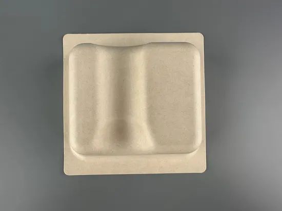 Custom Wet-Pressed Pulp Molded Trays Packaging Inserts - Image 2
