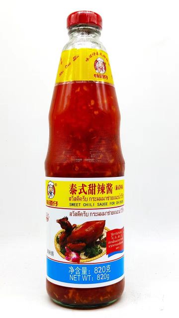 Thai sweet chili sauce Texture Smooth Packaging case Specification 1*12 Shelf Life 24months Place of Origin CHINA Weight (kg) 330g/820g - Image 4
