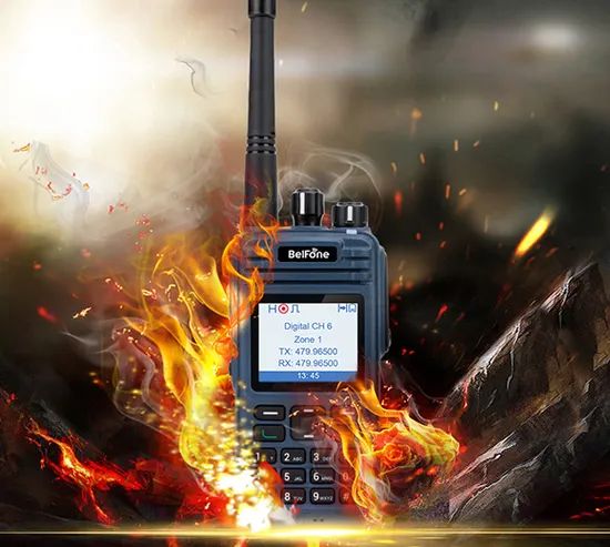 CE Explosion-Proof Radio Bf-Td511ex VHF UHF Handheld Two Way Radios - Image 4