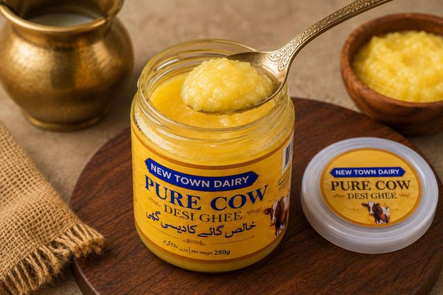 Cow Desi Ghee 99.7% Fat 100% Pure Organic Ghee Clarified Butter Premium Packaging Quality Ghee - Image 4