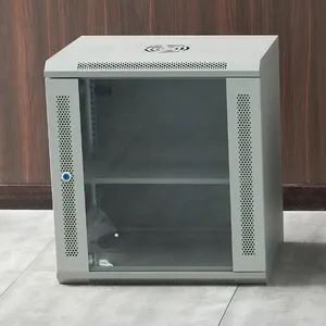 Small Network Mobile Server Rack White Wall Mount Server Cabinet - Image 3