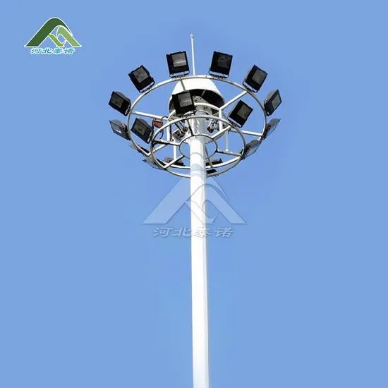 Tainuo High Performance Customized Flood Light Steel High Mast Pole - Image 2