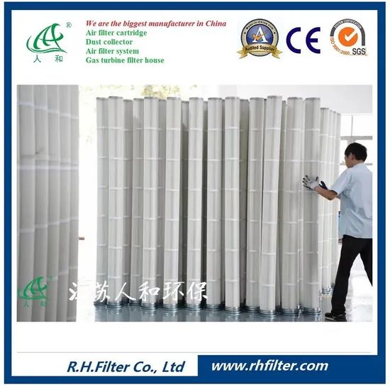 Jiangsu Renhepolyester Air Filter Cartridge Efficiency F9 Model NO. HS/P HS Code 84219990 Usage Dust Filter Material - Image 2