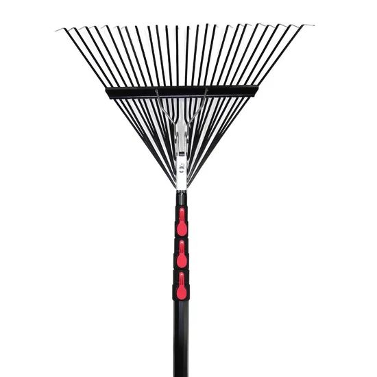 Retractable Wire Extension Leaf Rake Dead Leaf Rake Origin China Model NO. ZX Trademark ZX Shrink Shrink Shape Flat - Image 4
