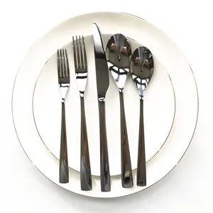 Silverware Wedding Cutlery Set with FDA Durable Yes MOQ 200sets Origin China Dishwasher Safe Feature Stocked Trademark Deacory - Image 3