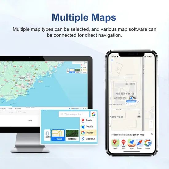 Web Platform APP Online Live GPS Tracking System Software GPS Tracker Video Recorder Multi Language GPS Monitoring Software - Image 3