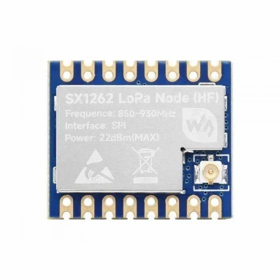 LORA MODULE SX1262 RF Chip SX1262 Rf Chip Model Sx1262 Shipment Weight 0.004 Kg Spread Factor Sf5 ~ Sf12 Communication Bus SPI, - Image 1