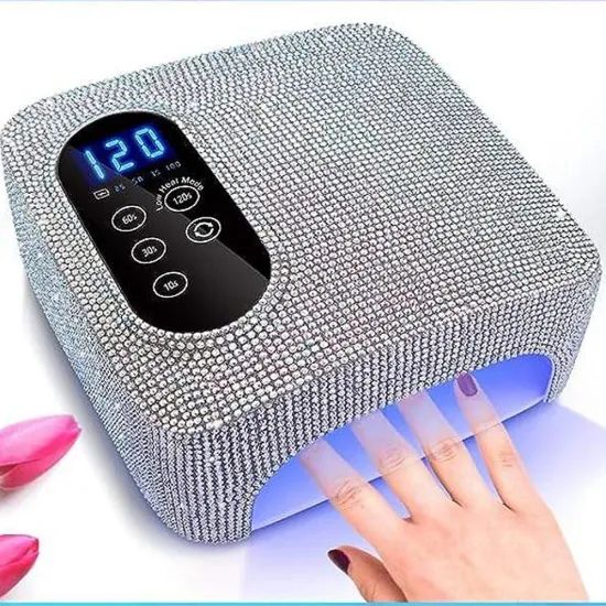 72W Professional Sparkly Nail Dryer with Touch Screen - Image 1