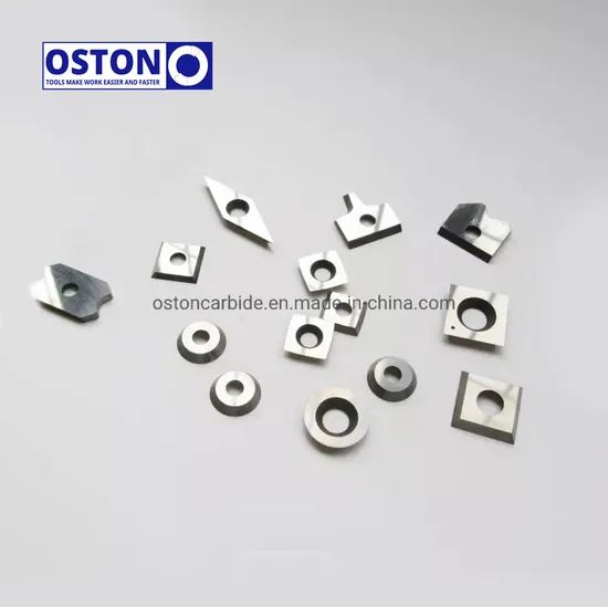 Solid Carbide Hw Radius Profile Edge Banding Scrape Trim Rounding Replacement Inserts Knives Parts for Edge Bander Machines - Image 4